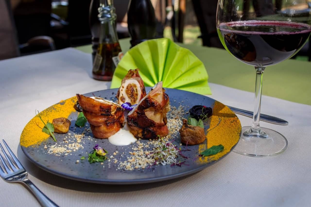 Selection of Mediterranean dishes at Pano Kato restaurant