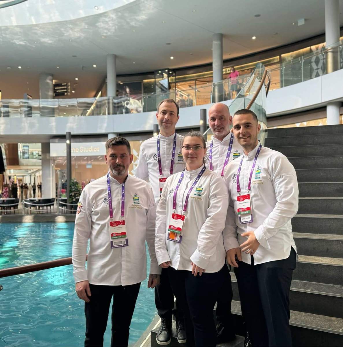Serbian culinary delegation at Worldchefs Congress in Singapore